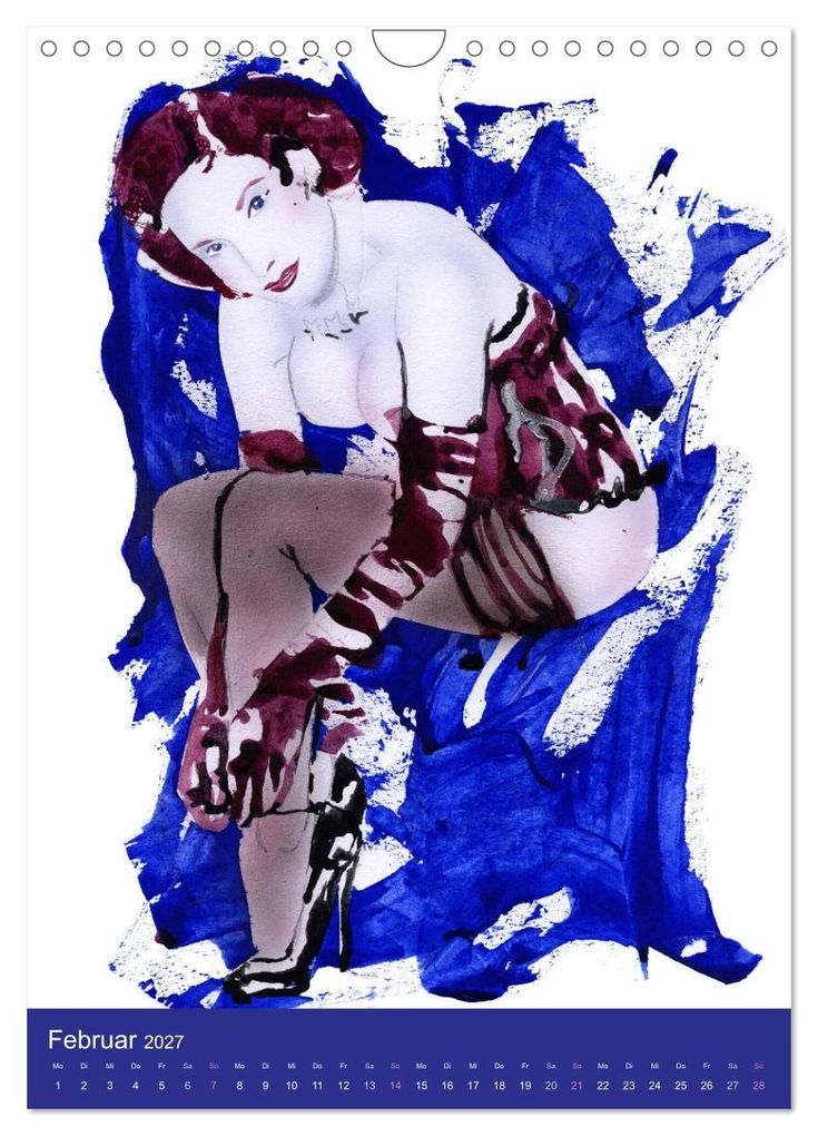 Weitere Ansicht: Burlesque - Quickies von Sara Horwath, der Klassiker (Wandkalender 2027 DIN A4 hoch), CALVENDO Monatskalender | Sara Horwath Burlesque up your wall, Calvendo