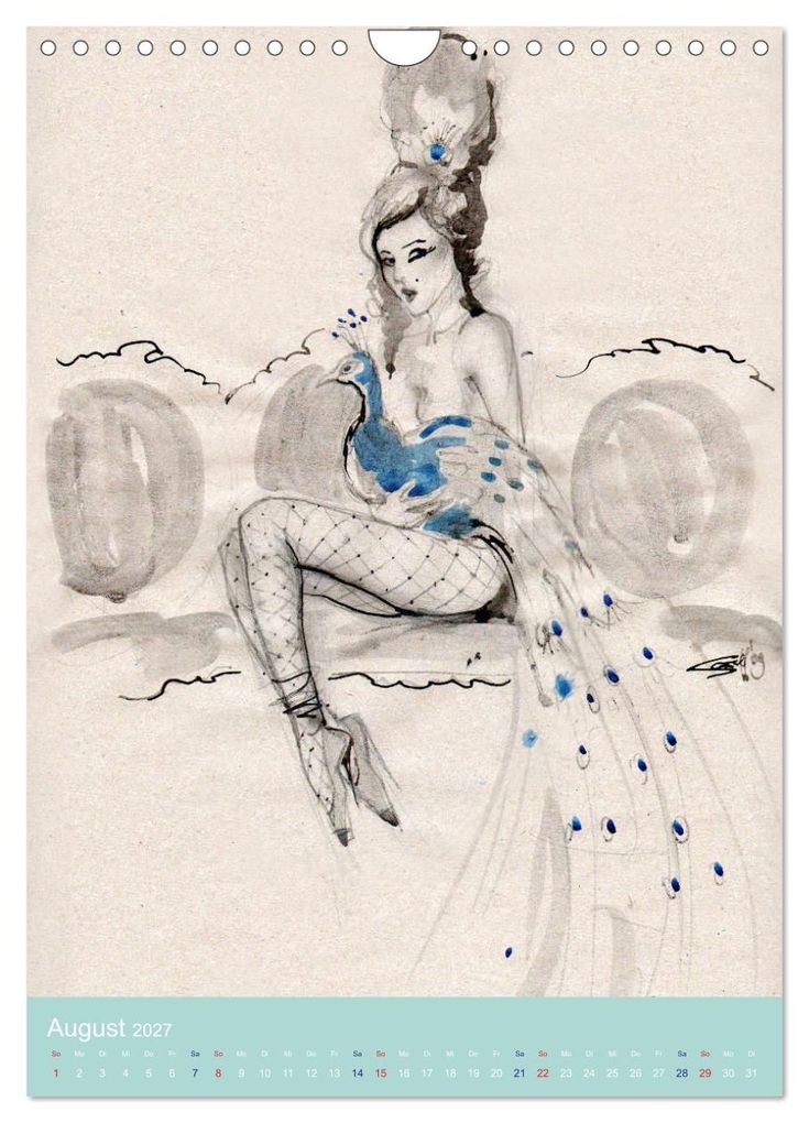 Weitere Ansicht: Burlesque - Quickies von Sara Horwath, der Klassiker (Wandkalender 2027 DIN A4 hoch), CALVENDO Monatskalender | Sara Horwath Burlesque up your wall, Calvendo