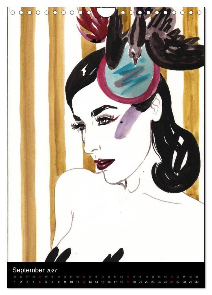 Weitere Ansicht: Burlesque - Quickies von Sara Horwath, der Klassiker (Wandkalender 2027 DIN A4 hoch), CALVENDO Monatskalender | Sara Horwath Burlesque up your wall, Calvendo