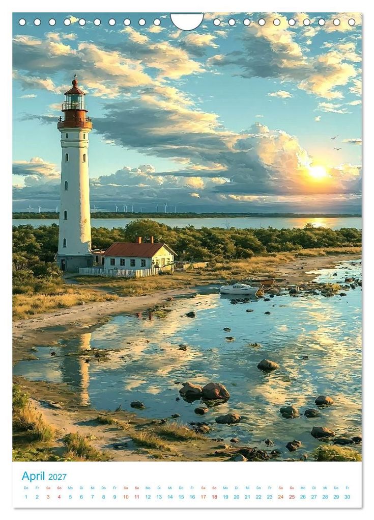 Weitere Ansicht: Schweden - Old School Poster Style (Wandkalender 2027 DIN A4 hoch), CALVENDO Monatskalender | Val Thoermer, Calvendo