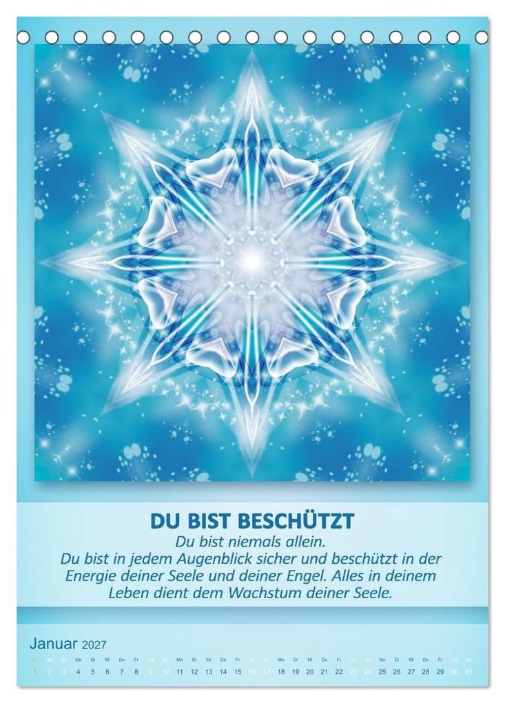 Weitere Ansicht: Light Energy Mandalas - Kalender - Vol. 1 (Tischkalender 2027 DIN A5 hoch), CALVENDO Monatskalender | Gaby Shayana Hoffmann, Calvendo