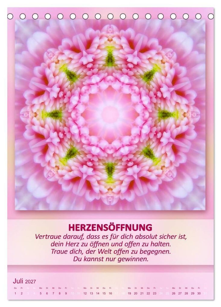 Weitere Ansicht: Light Energy Mandalas - Kalender - Vol. 1 (Tischkalender 2027 DIN A5 hoch), CALVENDO Monatskalender | Gaby Shayana Hoffmann, Calvendo