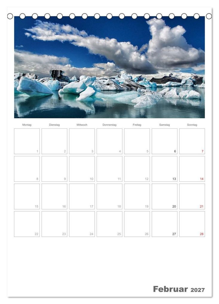 Weitere Ansicht: Faszination Island - Landschaftskalender mit Tagesplaner 2027 / Planer (Tischkalender 2027 DIN A5 hoch), CALVENDO Monatskalender | Dirk Vonten, Calvendo