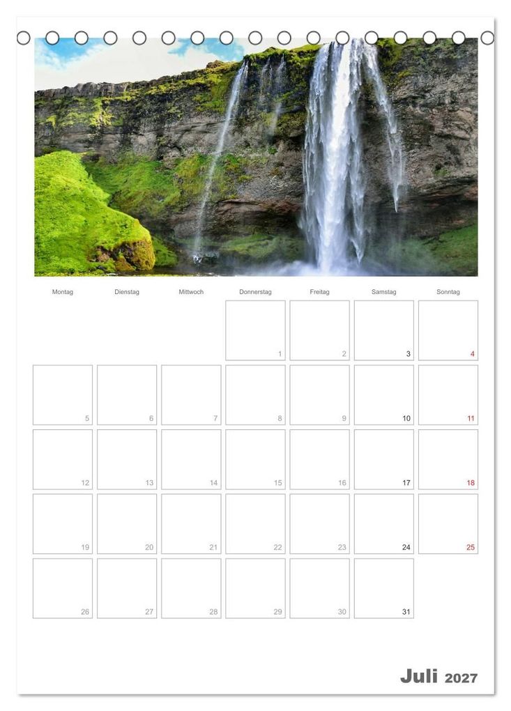 Weitere Ansicht: Faszination Island - Landschaftskalender mit Tagesplaner 2027 / Planer (Tischkalender 2027 DIN A5 hoch), CALVENDO Monatskalender | Dirk Vonten, Calvendo