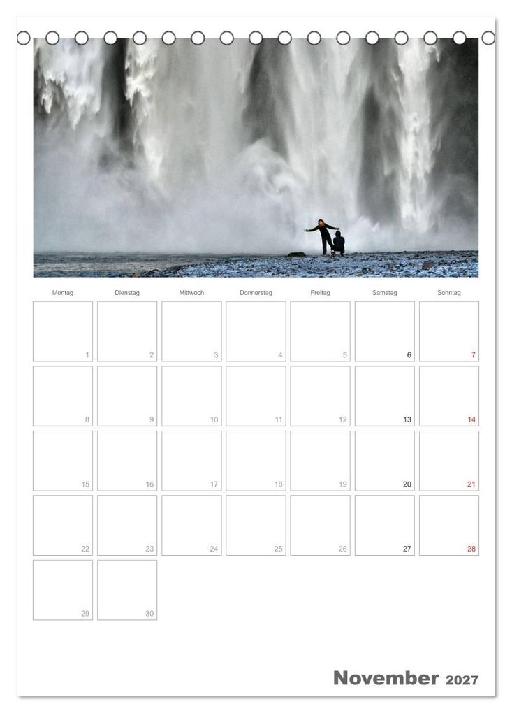 Weitere Ansicht: Faszination Island - Landschaftskalender mit Tagesplaner 2027 / Planer (Tischkalender 2027 DIN A5 hoch), CALVENDO Monatskalender | Dirk Vonten, Calvendo