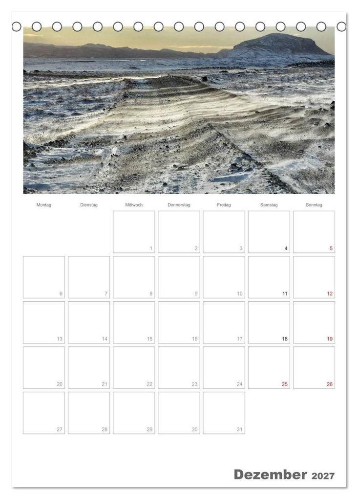 Weitere Ansicht: Faszination Island - Landschaftskalender mit Tagesplaner 2027 / Planer (Tischkalender 2027 DIN A5 hoch), CALVENDO Monatskalender | Dirk Vonten, Calvendo