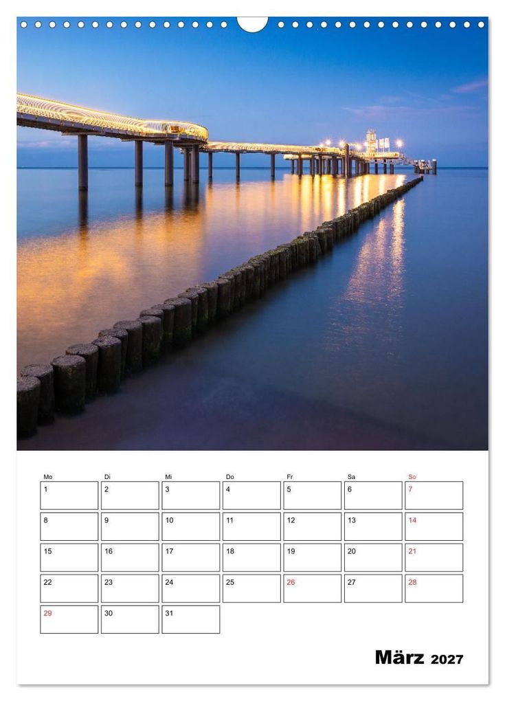 Weitere Ansicht: Usedom - Inseltraum im Norden (Wandkalender 2027 DIN A3 hoch), CALVENDO Monatskalender | Martin Wasilewski, Calvendo