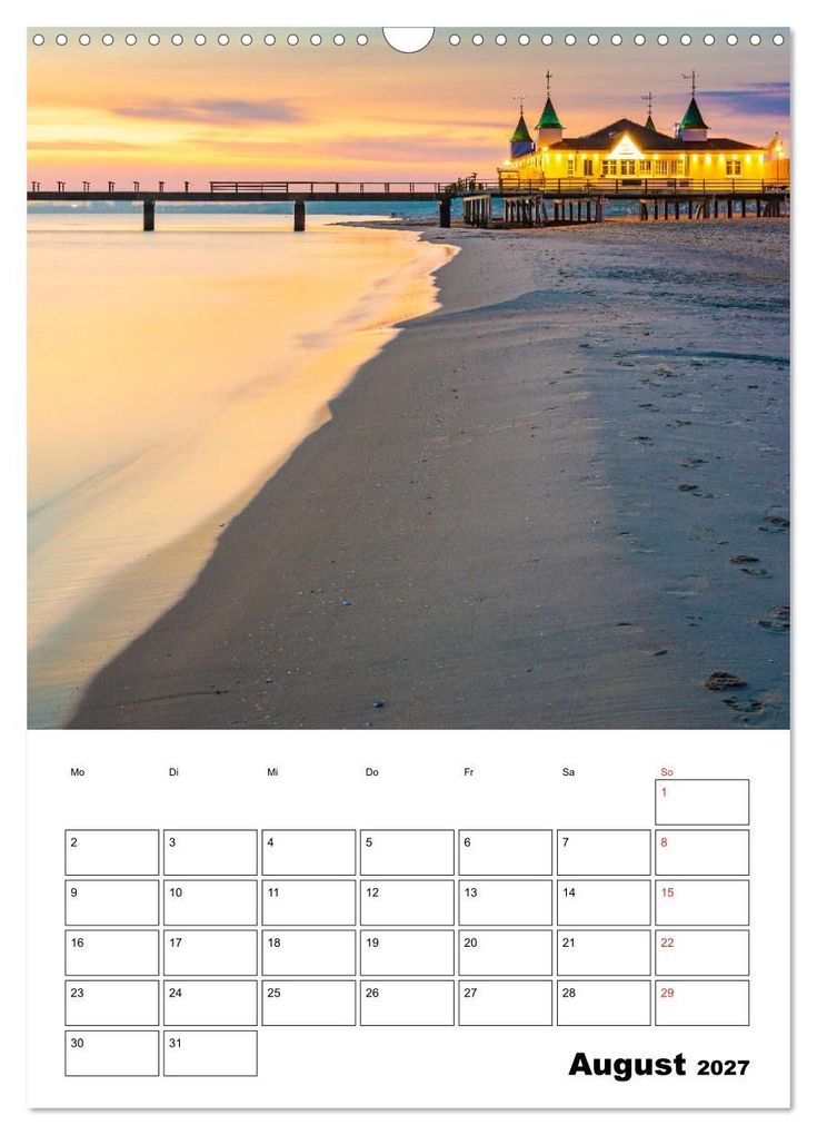Weitere Ansicht: Usedom - Inseltraum im Norden (Wandkalender 2027 DIN A3 hoch), CALVENDO Monatskalender | Martin Wasilewski, Calvendo