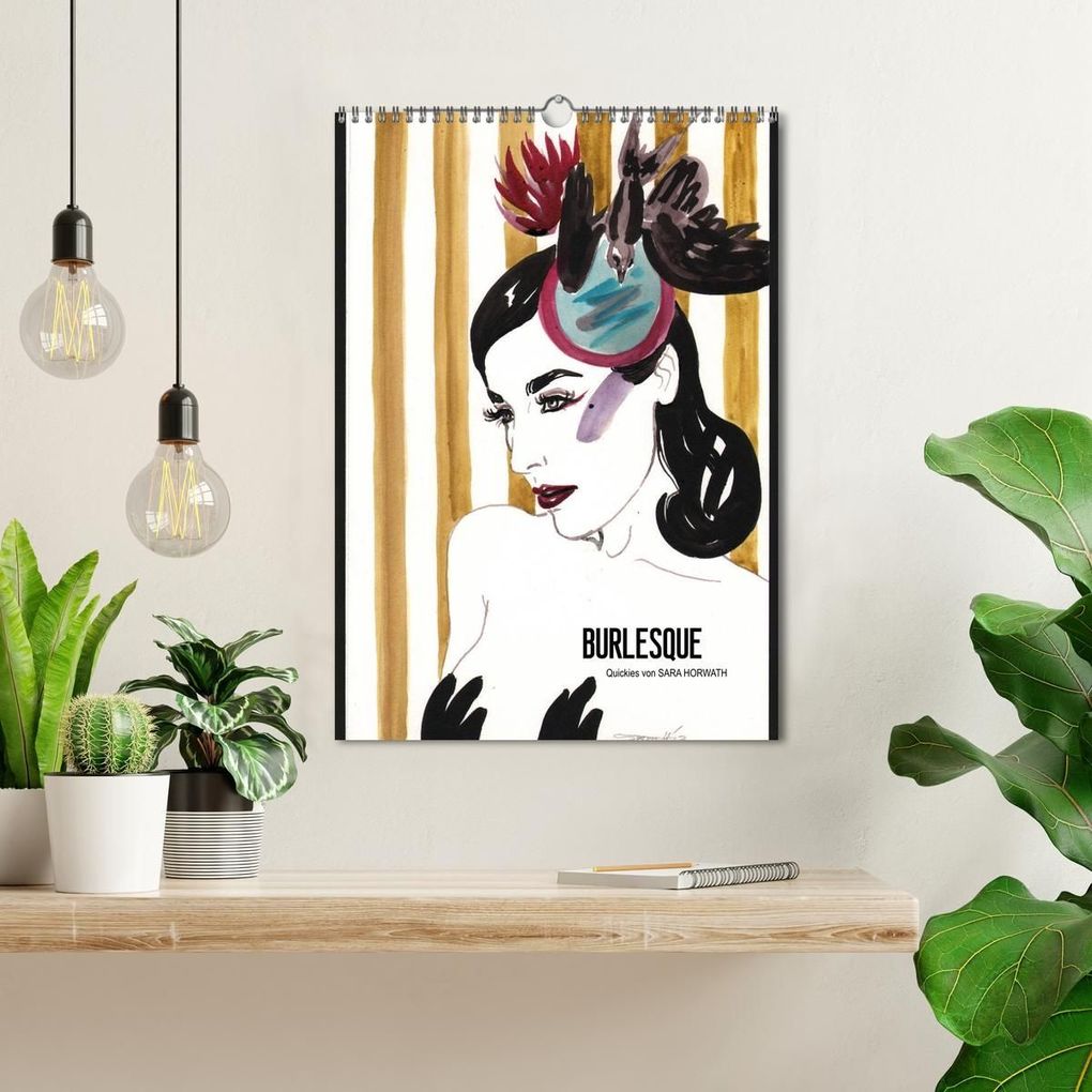 Weitere Ansicht: Burlesque - Quickies von Sara Horwath, der Klassiker (Wandkalender 2027 DIN A3 hoch), CALVENDO Monatskalender | Sara Horwath Burlesque up your wall, Calvendo