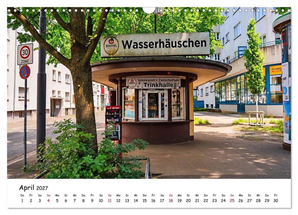 Weitere Ansicht: Frankfurter Kiosk Kultur (Wandkalender 2027 DIN A3 quer), CALVENDO Monatskalender | Petrus Bodenstaff, Calvendo