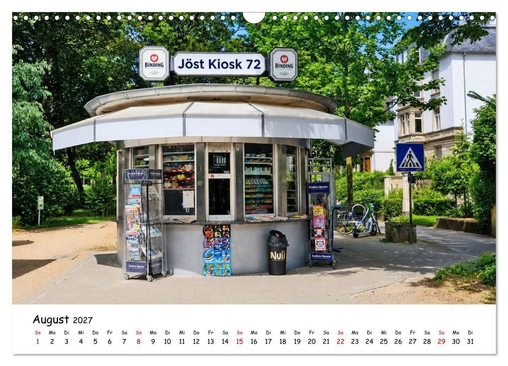 Weitere Ansicht: Frankfurter Kiosk Kultur (Wandkalender 2027 DIN A3 quer), CALVENDO Monatskalender | Petrus Bodenstaff, Calvendo