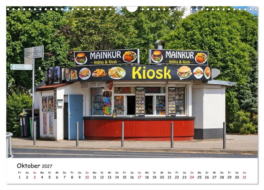 Weitere Ansicht: Frankfurter Kiosk Kultur (Wandkalender 2027 DIN A3 quer), CALVENDO Monatskalender | Petrus Bodenstaff, Calvendo
