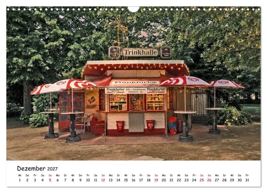 Weitere Ansicht: Frankfurter Kiosk Kultur (Wandkalender 2027 DIN A3 quer), CALVENDO Monatskalender | Petrus Bodenstaff, Calvendo