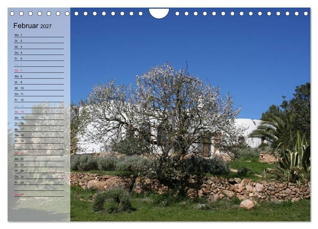 Weitere Ansicht: Zauberhaftes Ibiza - Terminplaner (Wandkalender 2027 DIN A4 quer), CALVENDO Monatskalender | Antje Lindert-Rottke, Calvendo