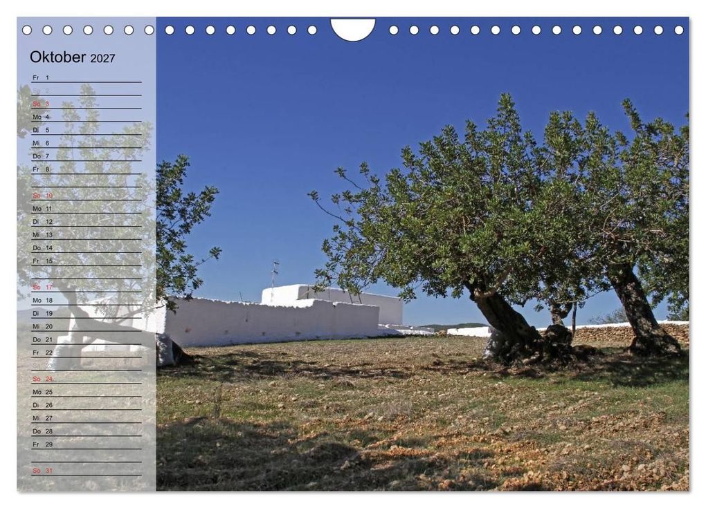 Weitere Ansicht: Zauberhaftes Ibiza - Terminplaner (Wandkalender 2027 DIN A4 quer), CALVENDO Monatskalender | Antje Lindert-Rottke, Calvendo