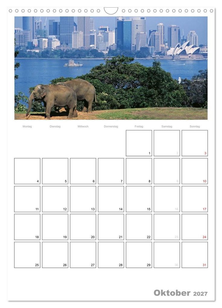 Weitere Ansicht: Australien - Terminplaner (Wandkalender 2027 DIN A3 hoch), CALVENDO Monatskalender | Rainer Grosskopf, Calvendo