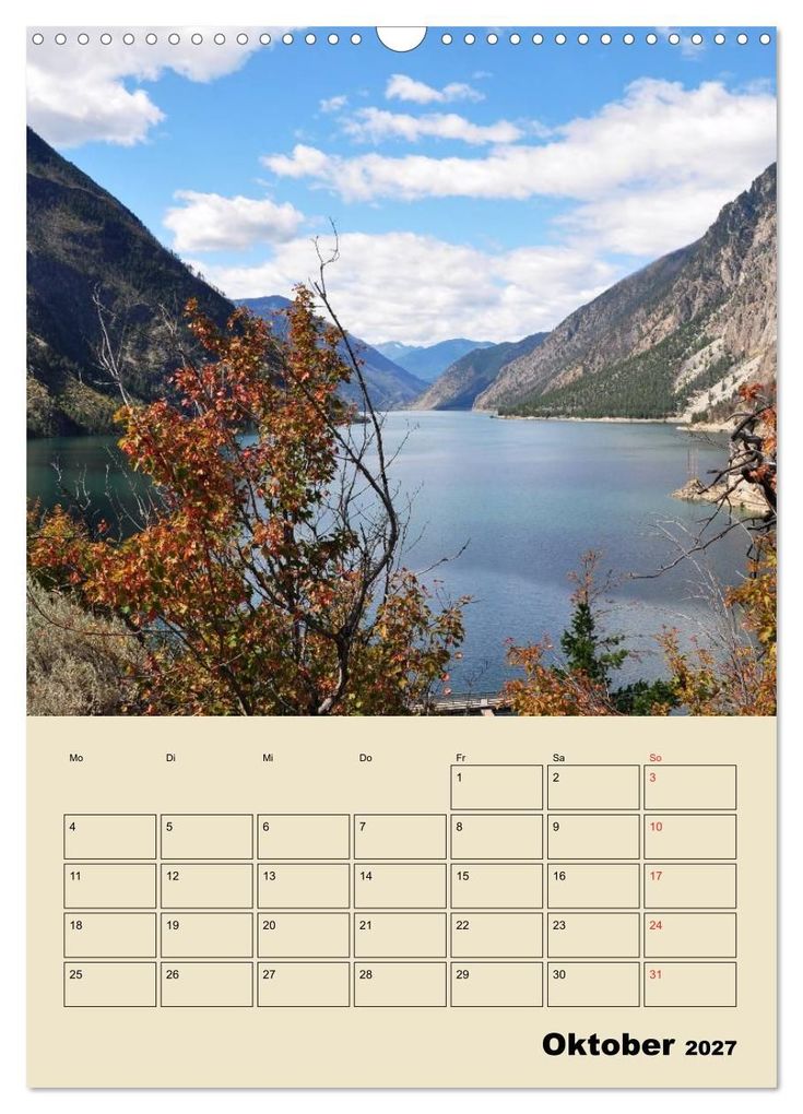 Weitere Ansicht: Kanadas große Seen / Planer (Wandkalender 2027 DIN A3 hoch), CALVENDO Monatskalender | Roman Goldinger, Calvendo