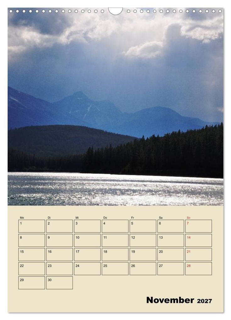 Weitere Ansicht: Kanadas große Seen / Planer (Wandkalender 2027 DIN A3 hoch), CALVENDO Monatskalender | Roman Goldinger, Calvendo