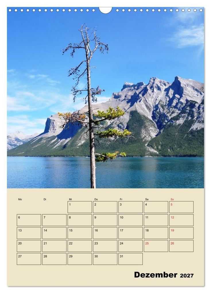 Weitere Ansicht: Kanadas große Seen / Planer (Wandkalender 2027 DIN A3 hoch), CALVENDO Monatskalender | Roman Goldinger, Calvendo
