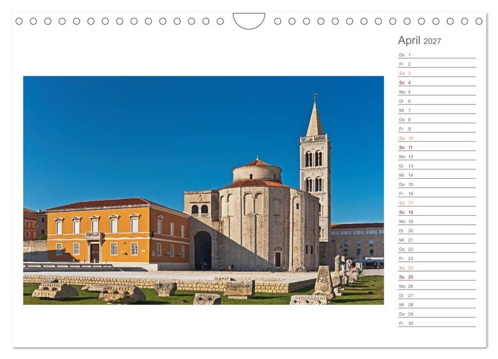 Weitere Ansicht: Kroatien, Terminplaner (Wandkalender 2027 DIN A4 quer), CALVENDO Monatskalender | Gunter Kirsch, Calvendo