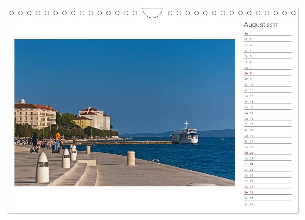 Weitere Ansicht: Kroatien, Terminplaner (Wandkalender 2027 DIN A4 quer), CALVENDO Monatskalender | Gunter Kirsch, Calvendo