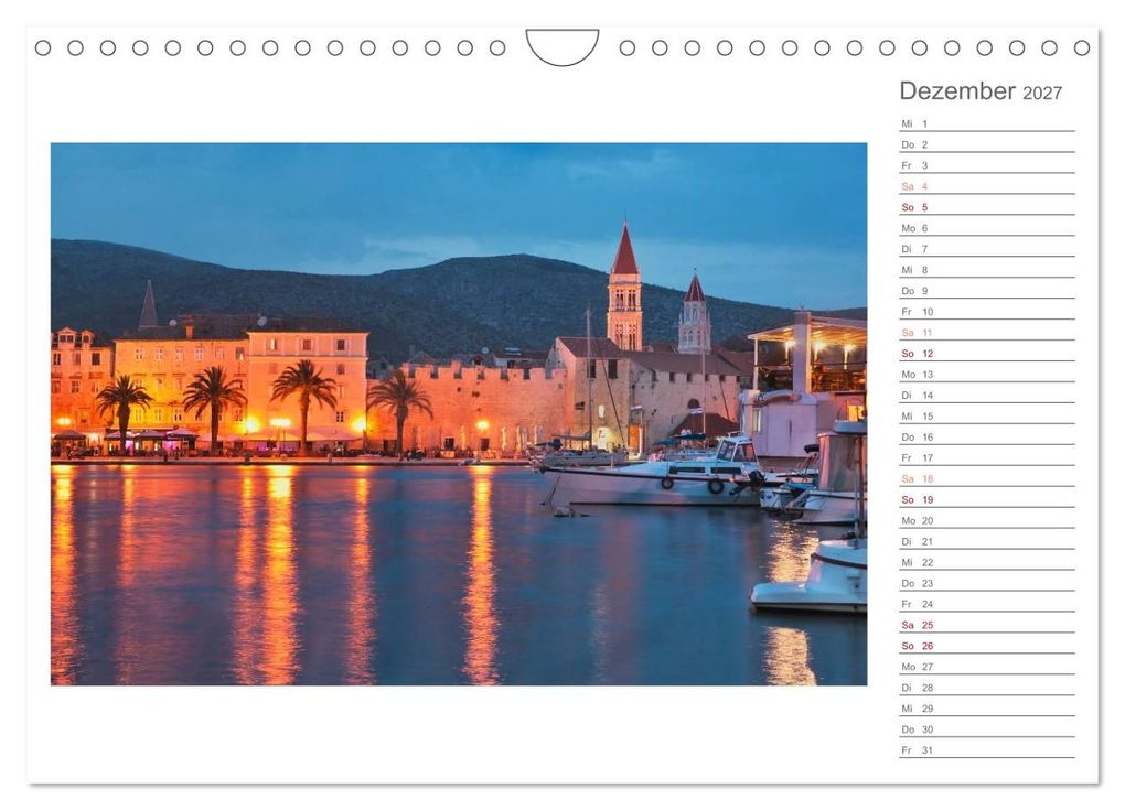 Weitere Ansicht: Kroatien, Terminplaner (Wandkalender 2027 DIN A4 quer), CALVENDO Monatskalender | Gunter Kirsch, Calvendo
