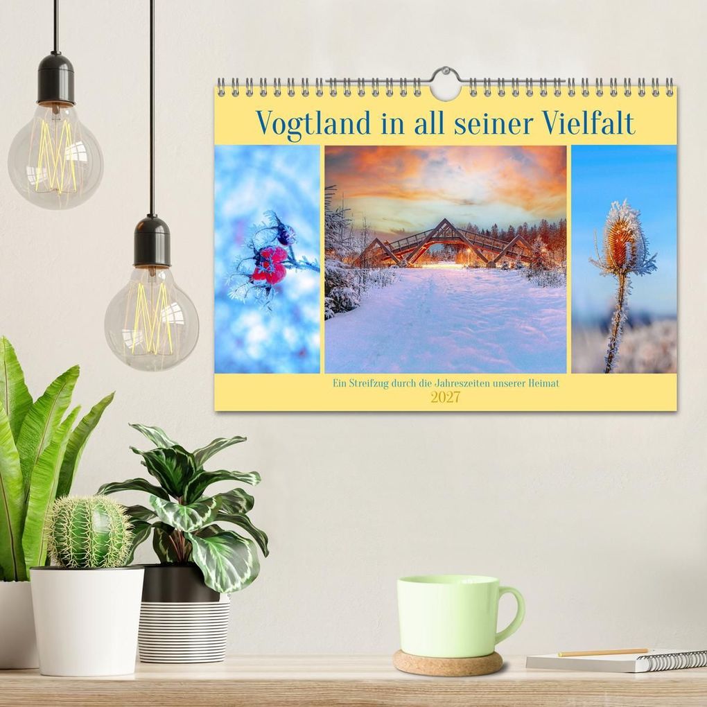 Weitere Ansicht: Vogtland in all seiner Vielfalt (Wandkalender 2027 DIN A4 quer), CALVENDO Monatskalender | Ulrich Männel, Calvendo