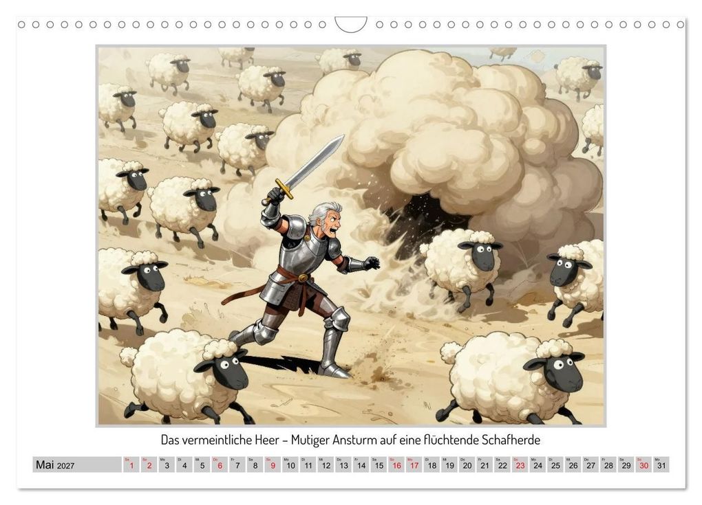 Weitere Ansicht: Don Quijotes Abenteuer in der La Mancha (Wandkalender 2027 DIN A3 quer), CALVENDO Monatskalender | Werner Braun, Calvendo