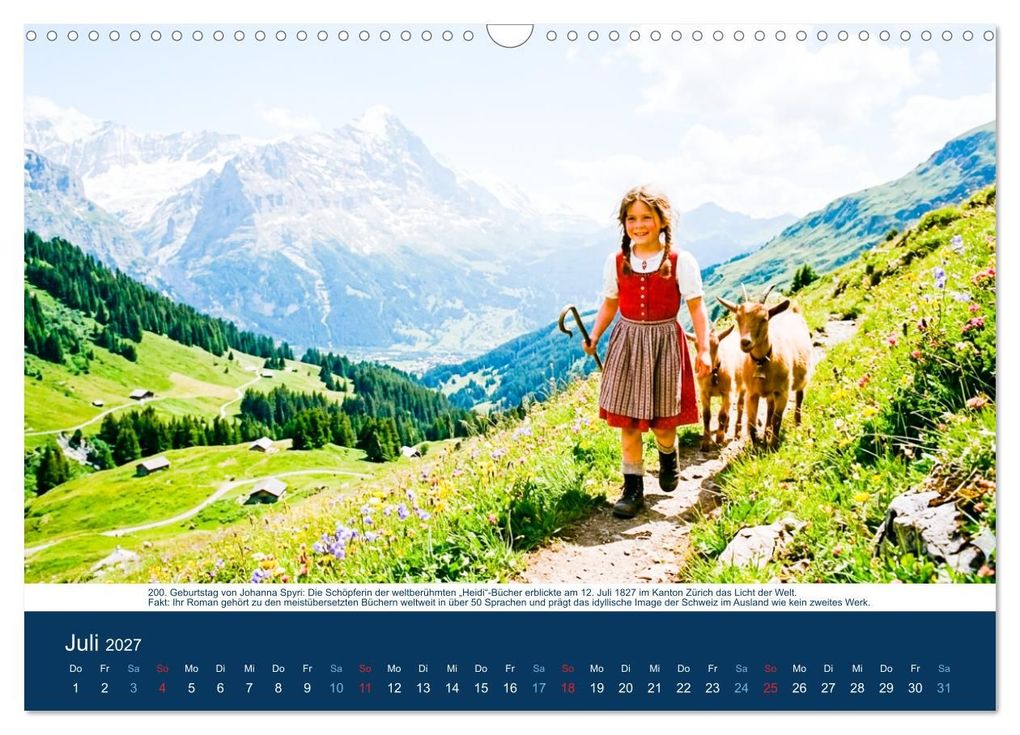 Weitere Ansicht: Zeitsprung - Geschichte im Fokus (Wandkalender 2027 DIN A3 quer), CALVENDO Monatskalender | Cristina Melas, Calvendo