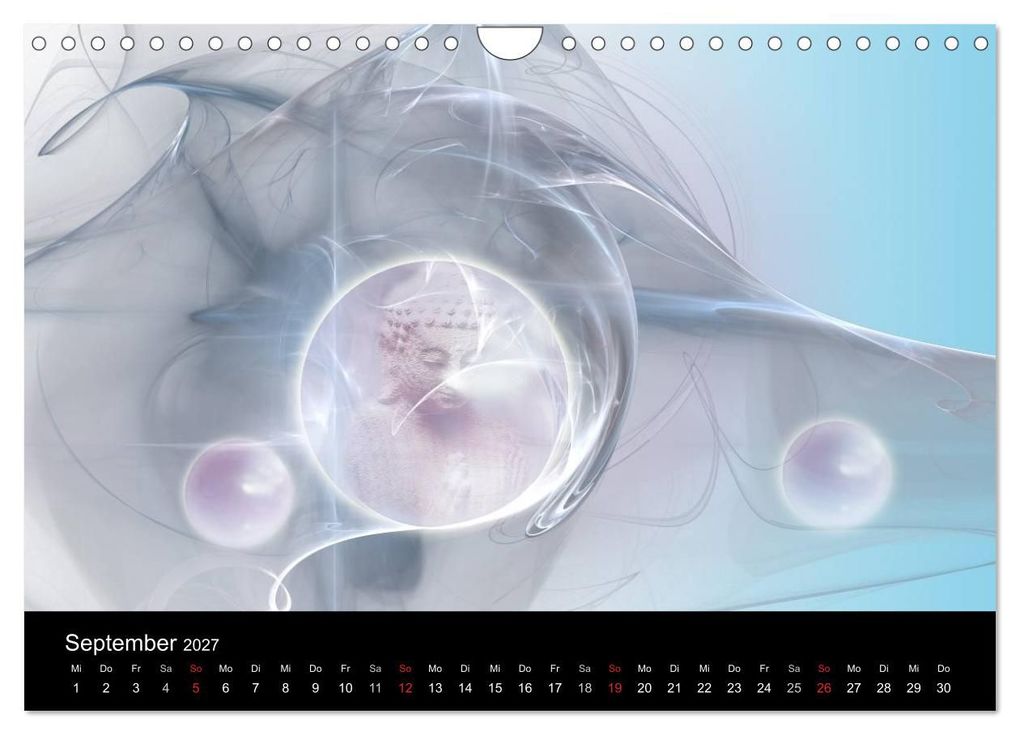 Weitere Ansicht: Buddha und Yin Yang (Wandkalender 2027 DIN A4 quer), CALVENDO Monatskalender | Claudia Burlager, Calvendo