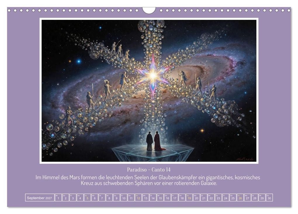 Weitere Ansicht: Surreale Sphären: Dantes Göttliche Komödie (Wandkalender 2027 DIN A3 quer), CALVENDO Monatskalender | Werner Braun, Calvendo