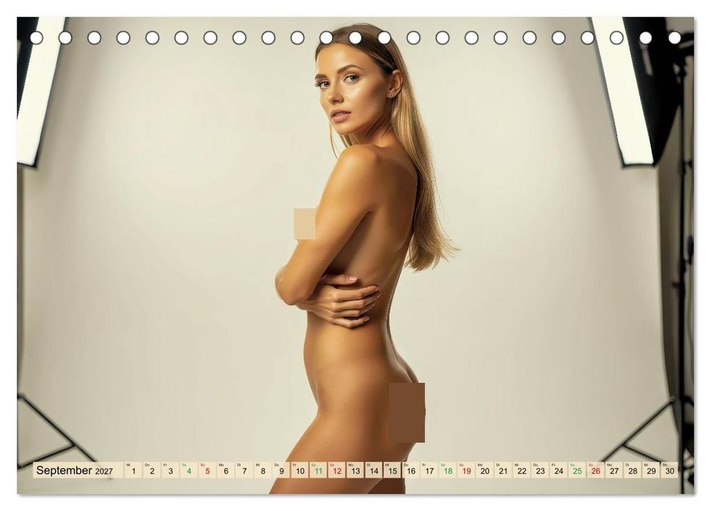 Weitere Ansicht: Schmeichelhafte Erotik (Tischkalender 2027 DIN A5 quer), CALVENDO Monatskalender | Torsten Irmer, Calvendo