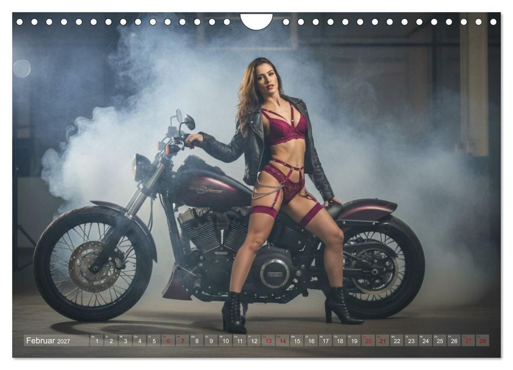 Weitere Ansicht: Sexy Biker Beauties (Wandkalender 2027 DIN A4 quer), CALVENDO Monatskalender | Udo Talmon, Calvendo