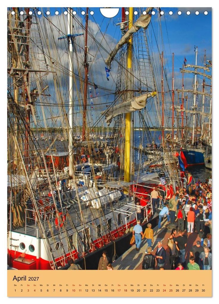 Weitere Ansicht: SAIL Rostock-Warnemünde. Du bist so schön (Wandkalender 2027 DIN A4 hoch), CALVENDO Monatskalender | REINHARD BALZEREK, Calvendo
