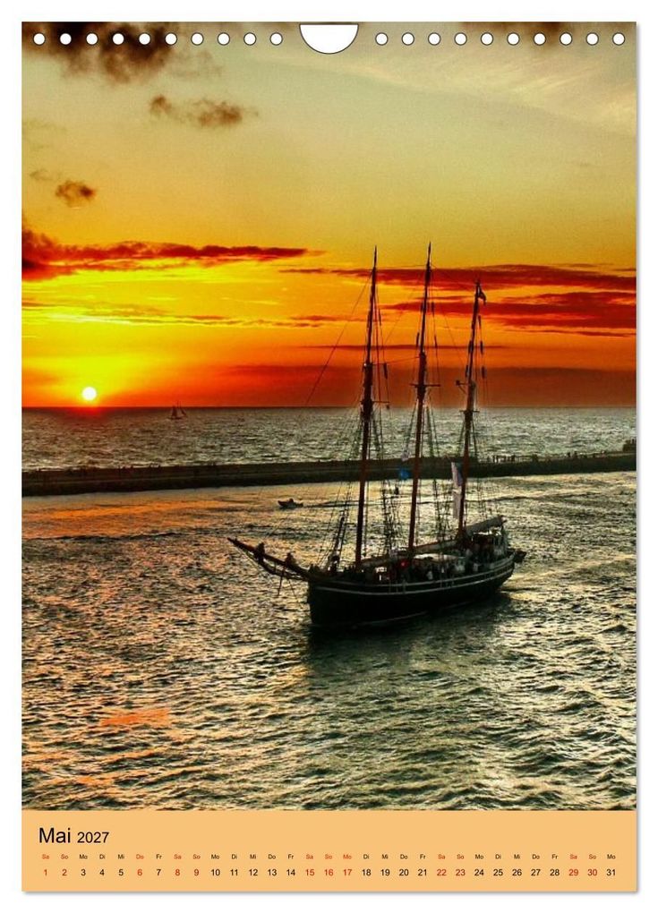 Weitere Ansicht: SAIL Rostock-Warnemünde. Du bist so schön (Wandkalender 2027 DIN A4 hoch), CALVENDO Monatskalender | REINHARD BALZEREK, Calvendo