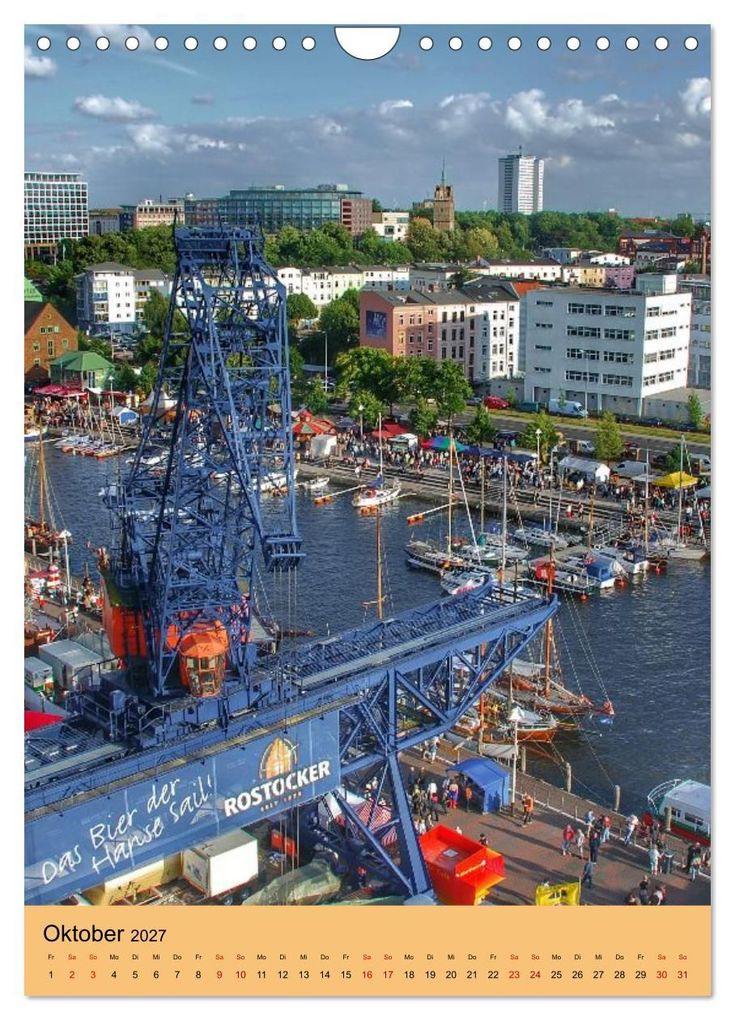 Weitere Ansicht: SAIL Rostock-Warnemünde. Du bist so schön (Wandkalender 2027 DIN A4 hoch), CALVENDO Monatskalender | REINHARD BALZEREK, Calvendo