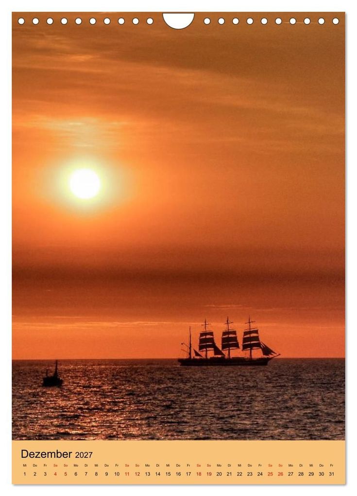 Weitere Ansicht: SAIL Rostock-Warnemünde. Du bist so schön (Wandkalender 2027 DIN A4 hoch), CALVENDO Monatskalender | REINHARD BALZEREK, Calvendo