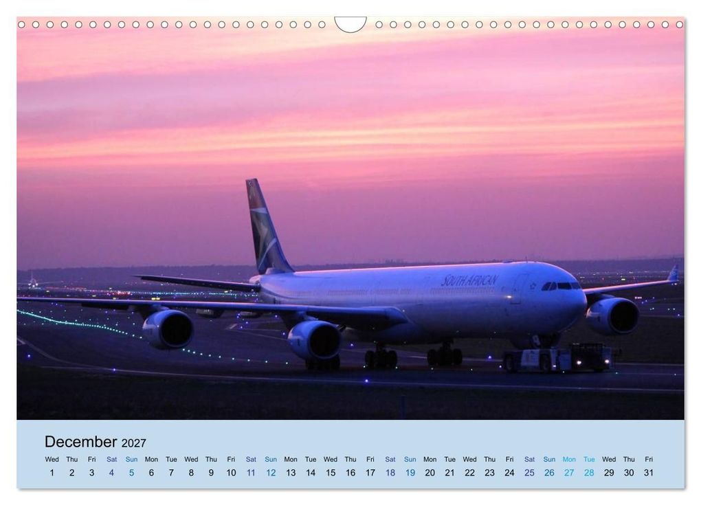 Weitere Ansicht: Wings over Frankfurt (UK Edition) (Wall Calendar 2027 DIN A3 landscape), CALVENDO 12 Month Wall Calendar | Sylvia Schwarz, Calvendo