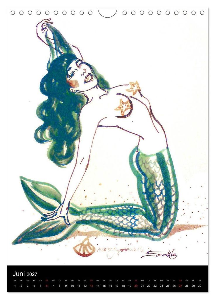 Weitere Ansicht: Betty Page - Quickies by SARA HORWATH (Wandkalender 2027 DIN A4 hoch), CALVENDO Monatskalender | Sara Horwath Burlesque up your wall, Calvendo