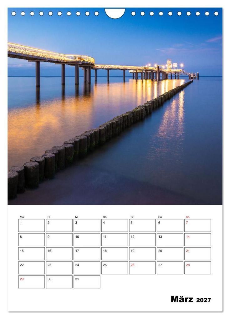Weitere Ansicht: Usedom - Inseltraum im Norden (Wandkalender 2027 DIN A4 hoch), CALVENDO Monatskalender | Martin Wasilewski, Calvendo