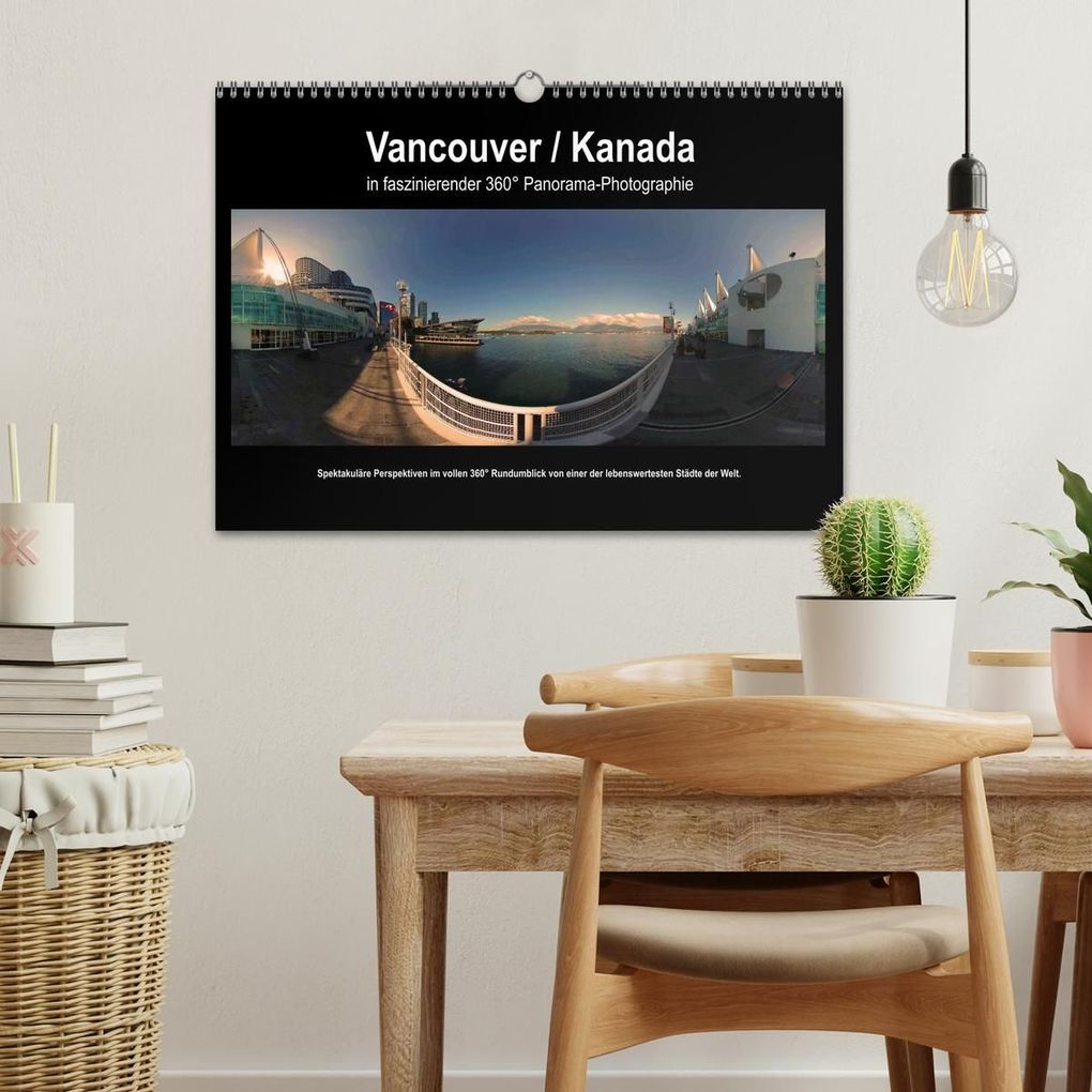 Weitere Ansicht: Vancouver / Kanada in faszinierender 360° Panorama-Photographie (Wandkalender 2027 DIN A3 quer), CALVENDO Monatskalender | Copyright by AmosArtwork, Armin Portele, Calvendo