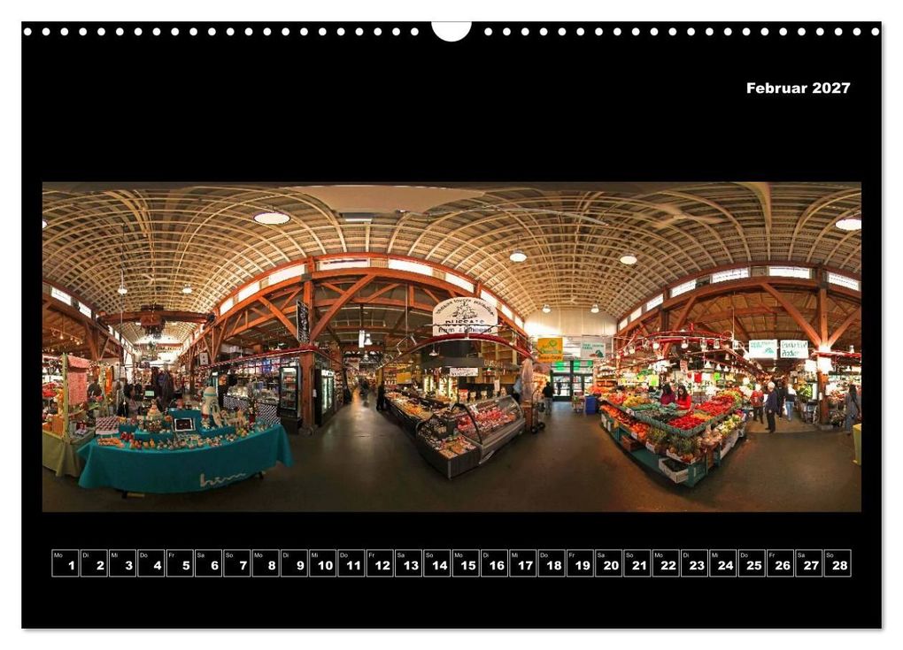 Weitere Ansicht: Vancouver / Kanada in faszinierender 360° Panorama-Photographie (Wandkalender 2027 DIN A3 quer), CALVENDO Monatskalender | Copyright by AmosArtwork, Armin Portele, Calvendo