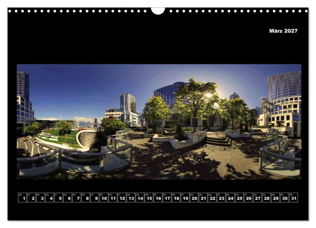 Weitere Ansicht: Vancouver / Kanada in faszinierender 360° Panorama-Photographie (Wandkalender 2027 DIN A3 quer), CALVENDO Monatskalender | Copyright by AmosArtwork, Armin Portele, Calvendo