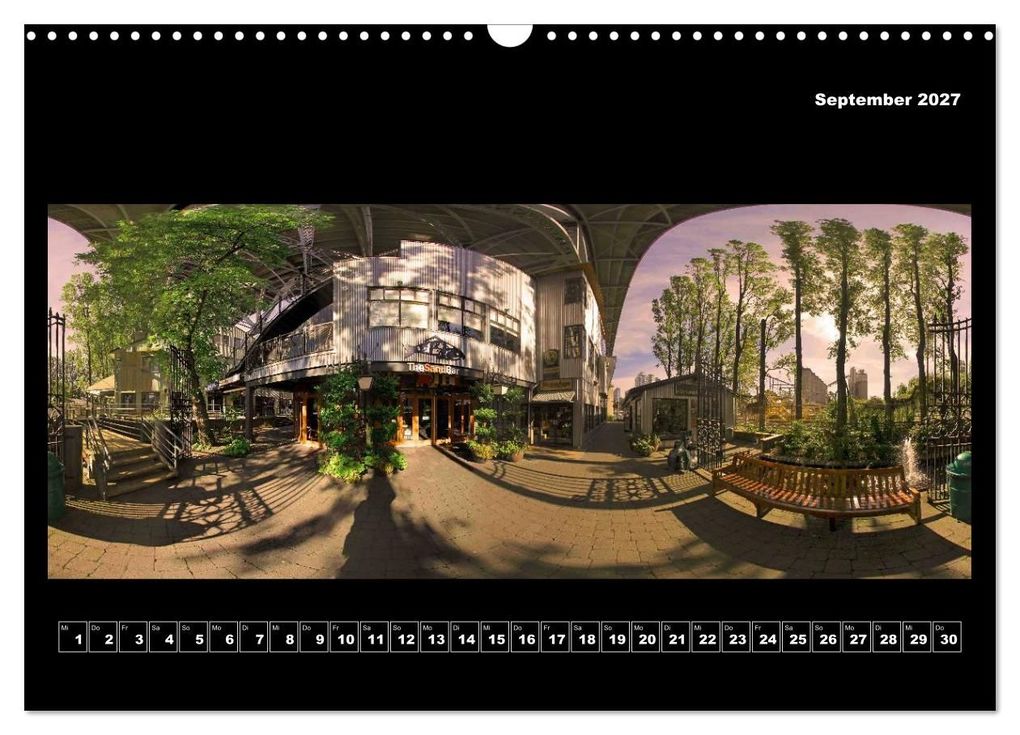 Weitere Ansicht: Vancouver / Kanada in faszinierender 360° Panorama-Photographie (Wandkalender 2027 DIN A3 quer), CALVENDO Monatskalender | Copyright by AmosArtwork, Armin Portele, Calvendo