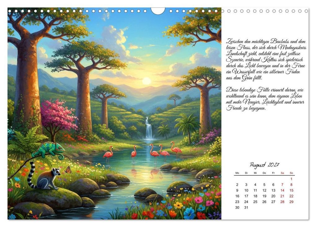 Weitere Ansicht: Motivierend friedlich (Wandkalender 2027 DIN A3 quer), CALVENDO Monatskalender | Kerstin Waurick, Calvendo