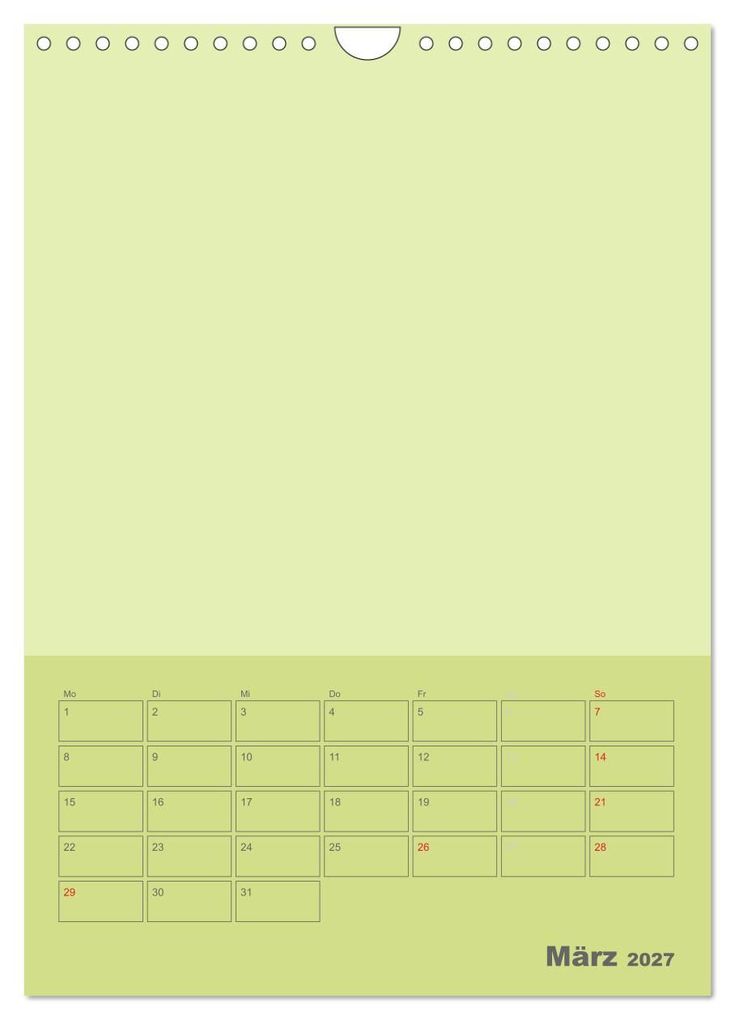 Weitere Ansicht: Bastel Terminkalender (Wandkalender 2027 DIN A4 hoch), CALVENDO Monatskalender | Calvendo