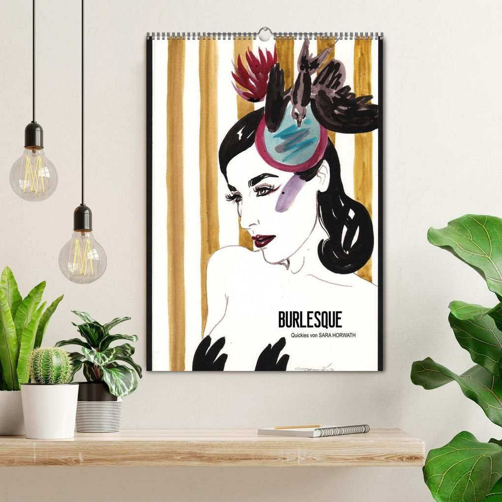 Weitere Ansicht: Burlesque - Quickies von Sara Horwath, der Klassiker (Wandkalender 2027 DIN A2 hoch), CALVENDO Monatskalender | Sara Horwath Burlesque up your wall, Calvendo