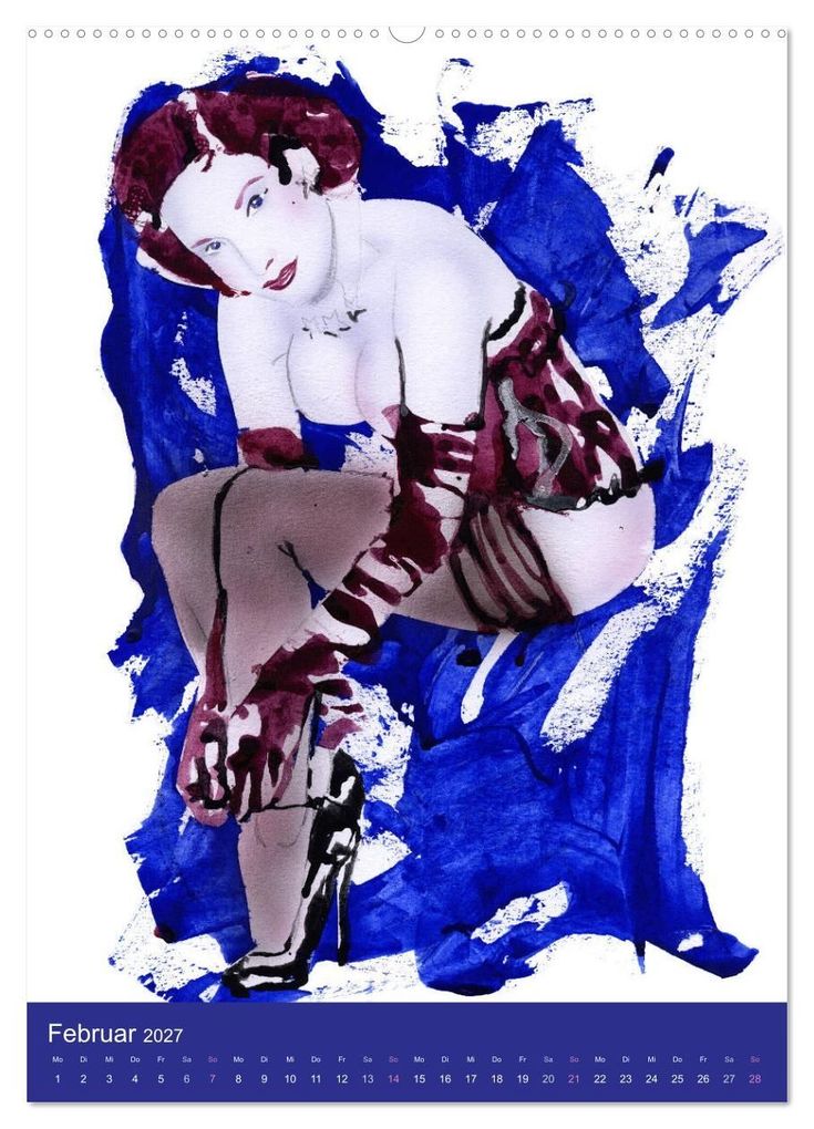 Weitere Ansicht: Burlesque - Quickies von Sara Horwath, der Klassiker (Wandkalender 2027 DIN A2 hoch), CALVENDO Monatskalender | Sara Horwath Burlesque up your wall, Calvendo
