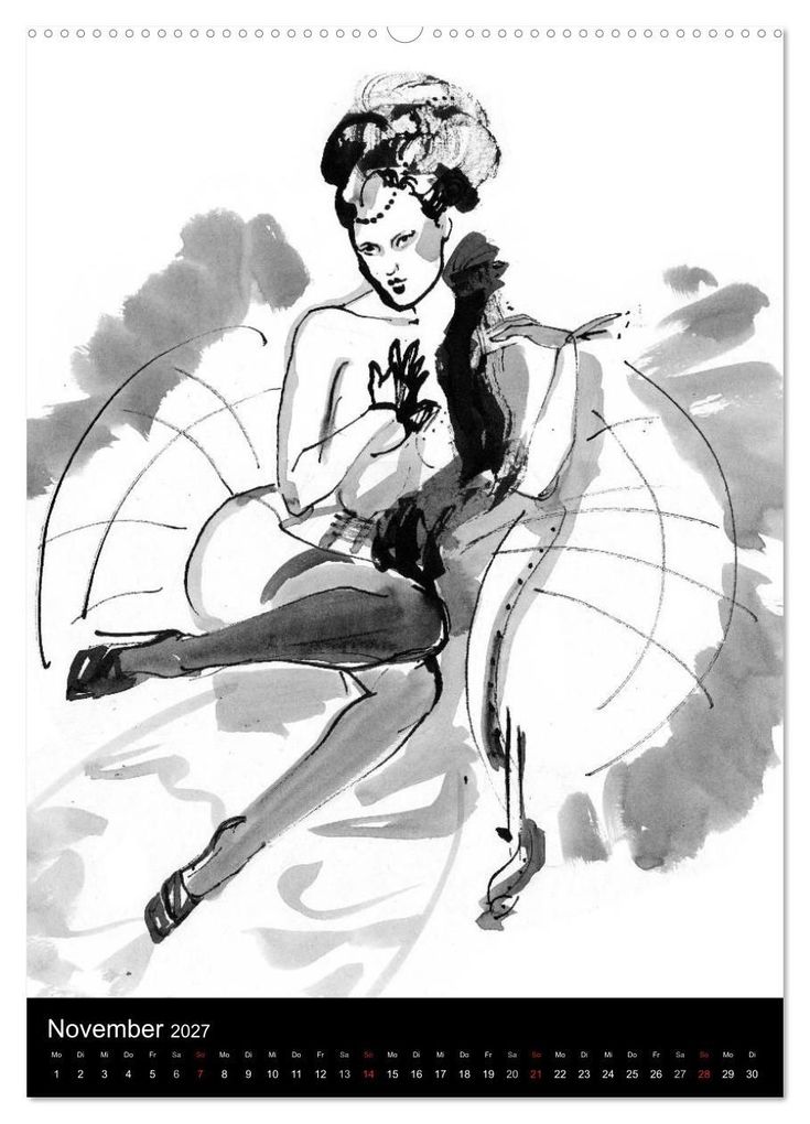 Weitere Ansicht: Burlesque - Quickies von Sara Horwath, der Klassiker (Wandkalender 2027 DIN A2 hoch), CALVENDO Monatskalender | Sara Horwath Burlesque up your wall, Calvendo