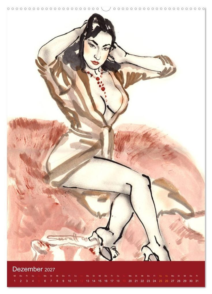 Weitere Ansicht: Burlesque - Quickies von Sara Horwath, der Klassiker (Wandkalender 2027 DIN A2 hoch), CALVENDO Monatskalender | Sara Horwath Burlesque up your wall, Calvendo